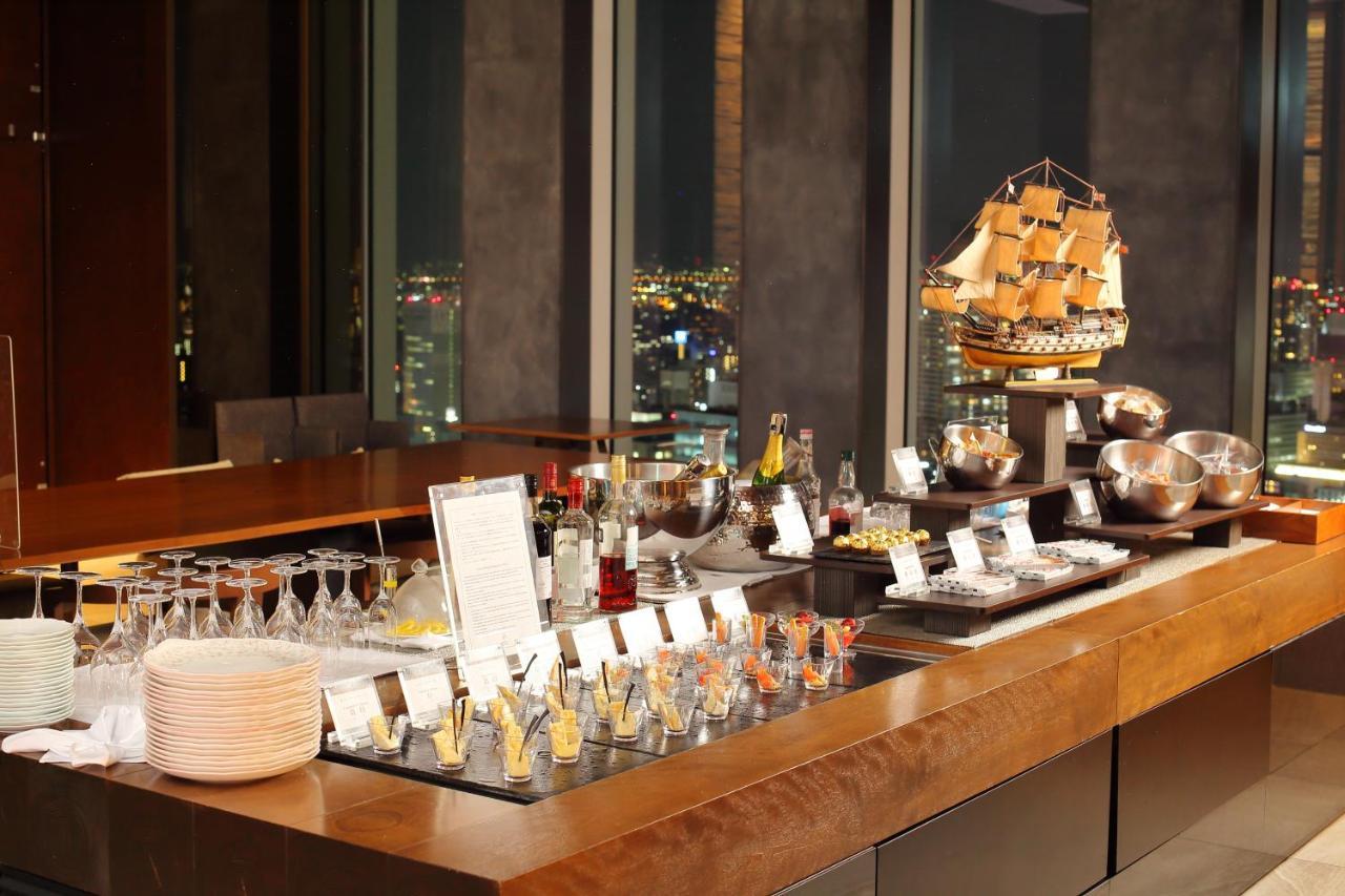 นาโกยา ปริ้นซ์ โฮเต็ล สกาย ทาวเวอร์ Hotel นาโกย่า ภายนอก รูปภาพ A buffet at a hotel